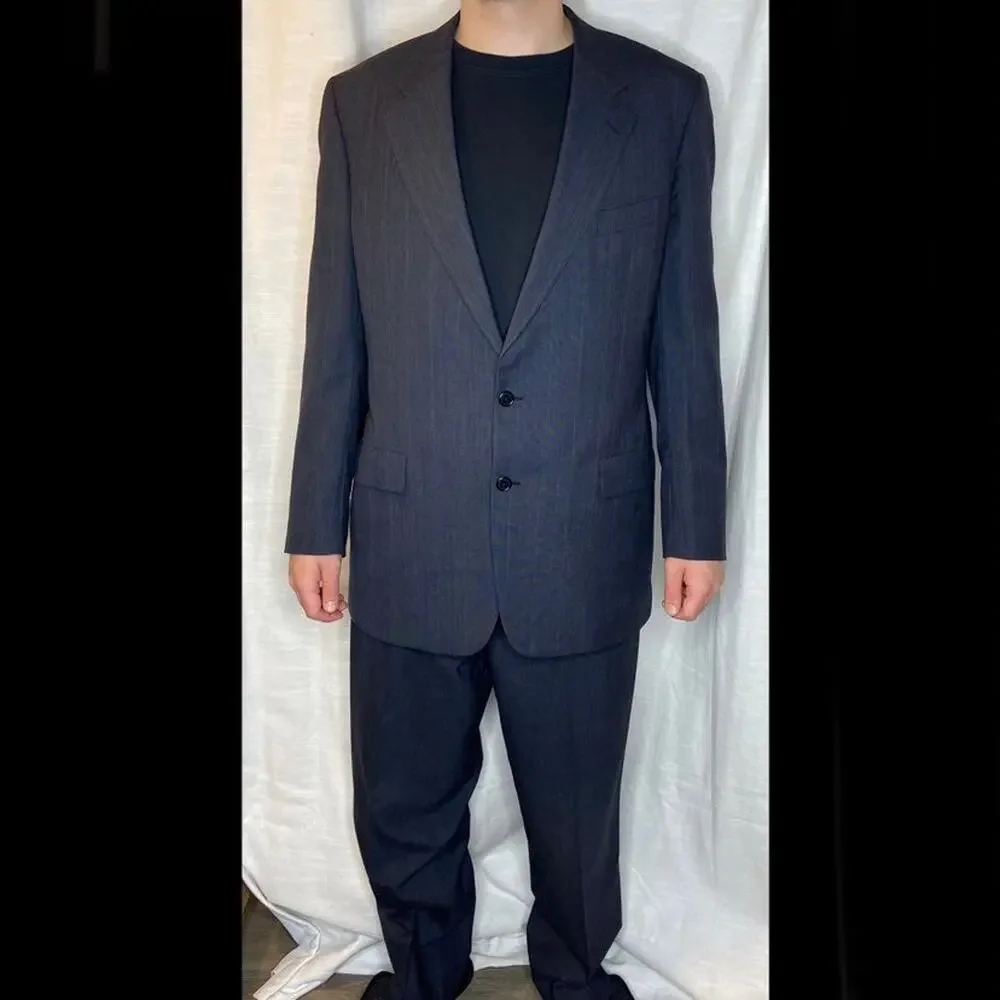 Vintage Hickey Freeman Tailored Wool Nordstom Suit